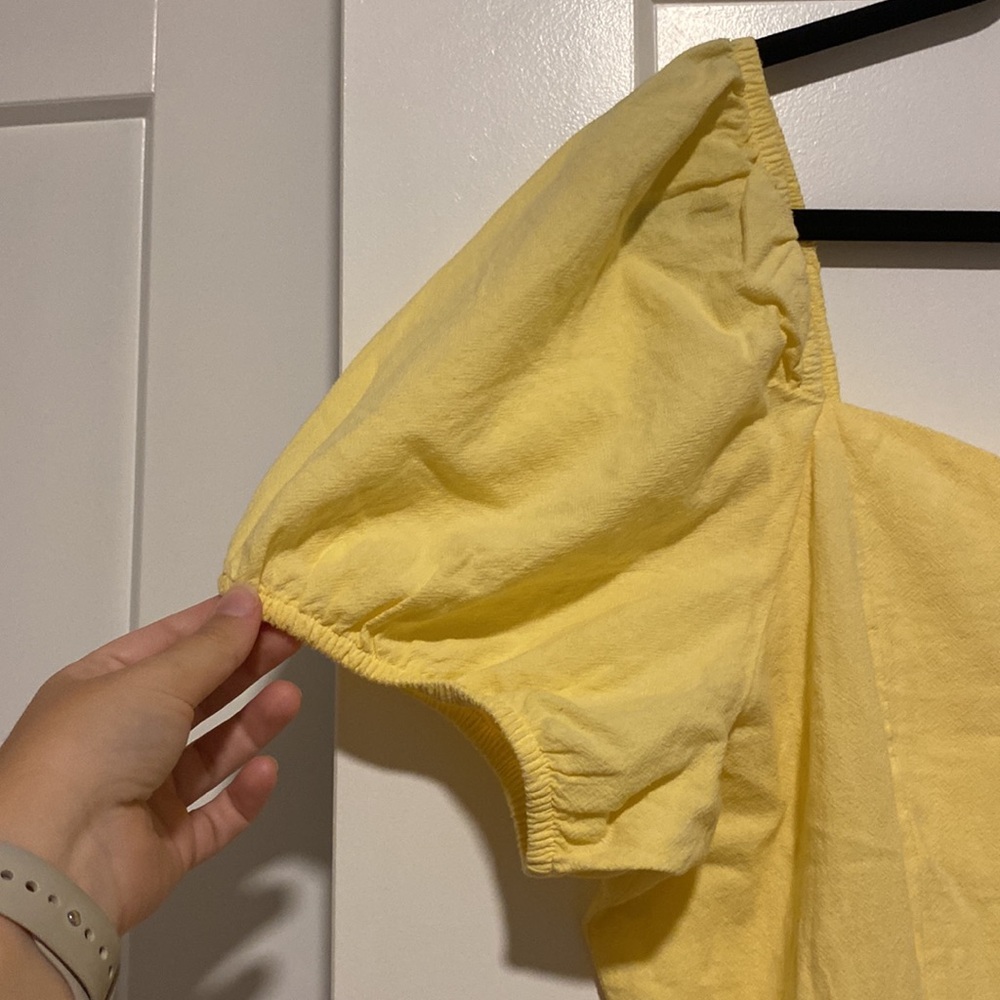 Vero Moda Butter Yellow Mini Dress - Picture 5 of 12